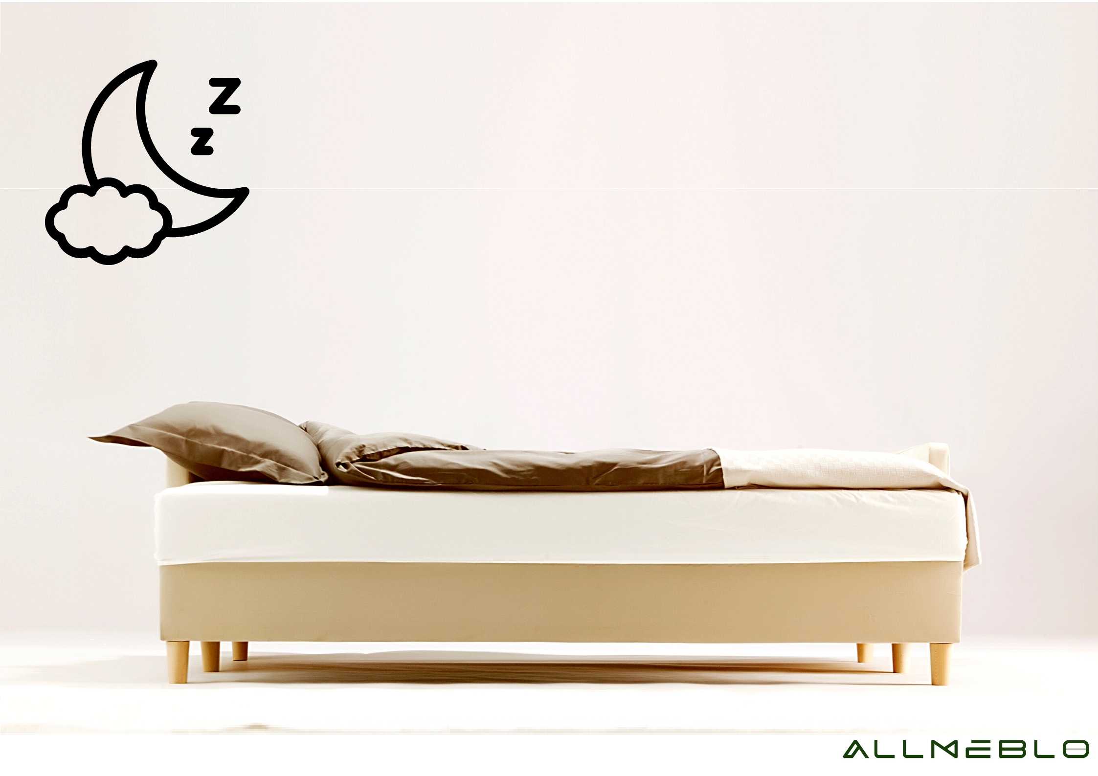 Arosa skandynawska sofa rozkładana